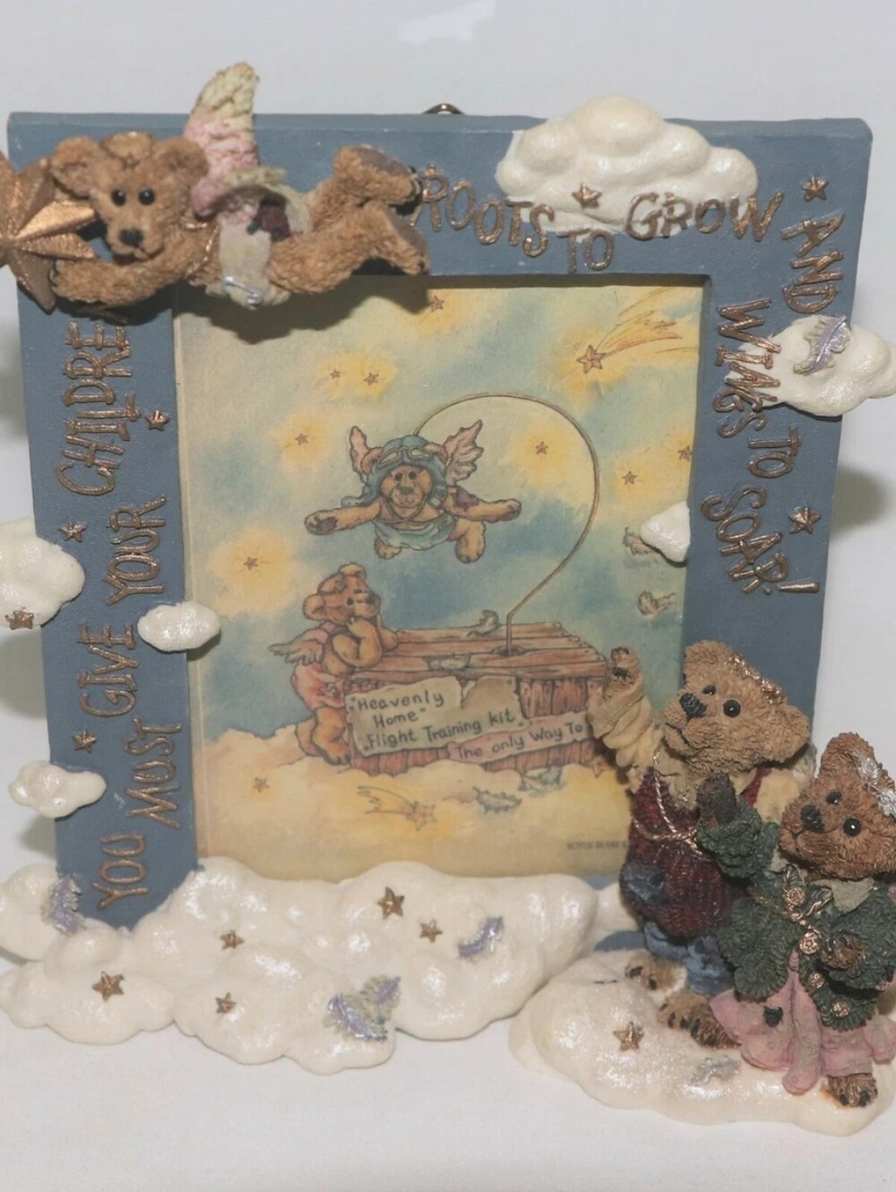 Never Used In Original Box Boyds Bears Collectible Frame
